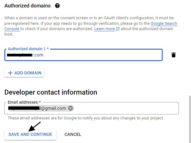 authorized domains